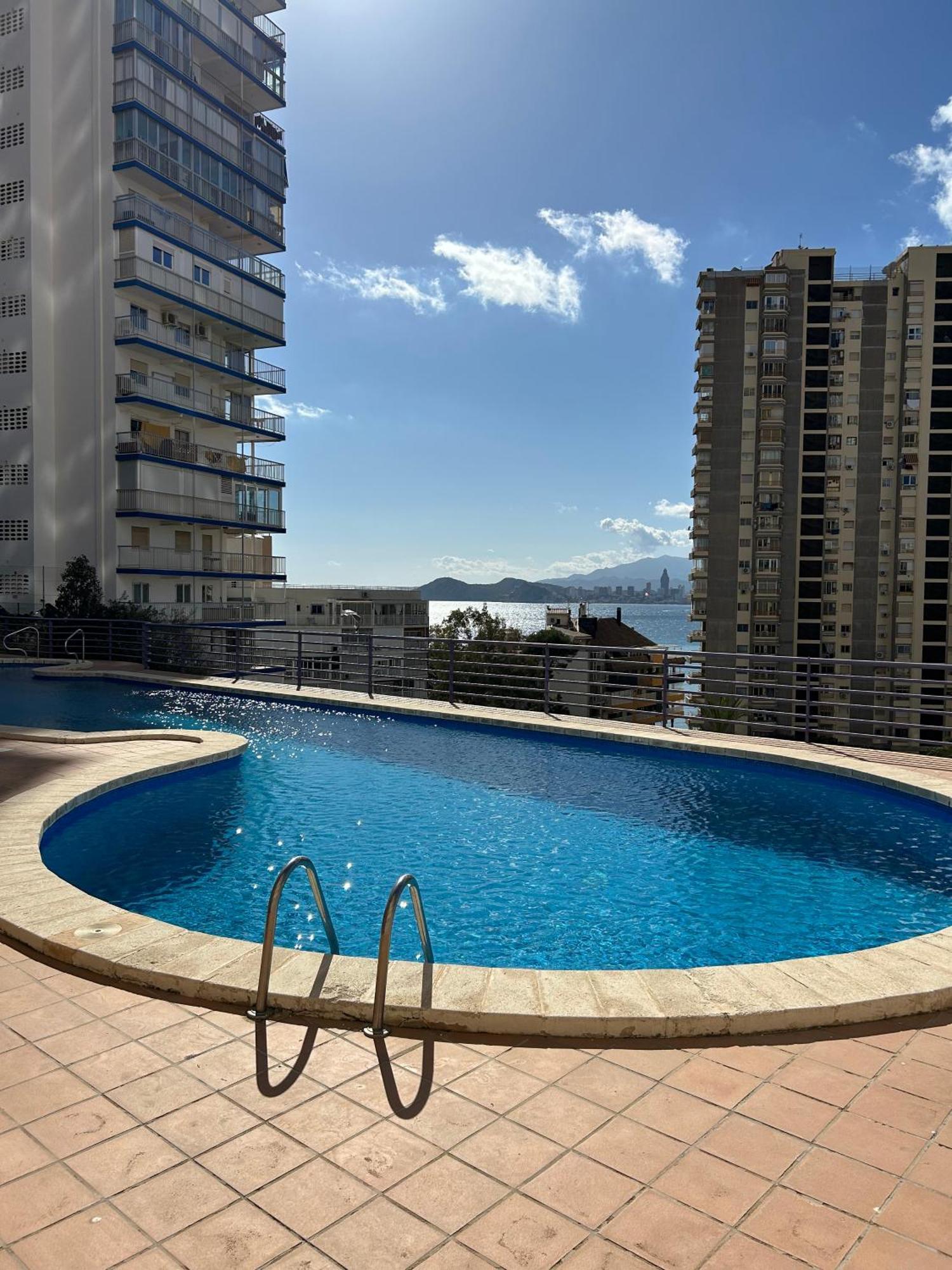 Apartamento Con Preciosas Vistas Y Piscina Benidorm Ngoại thất bức ảnh